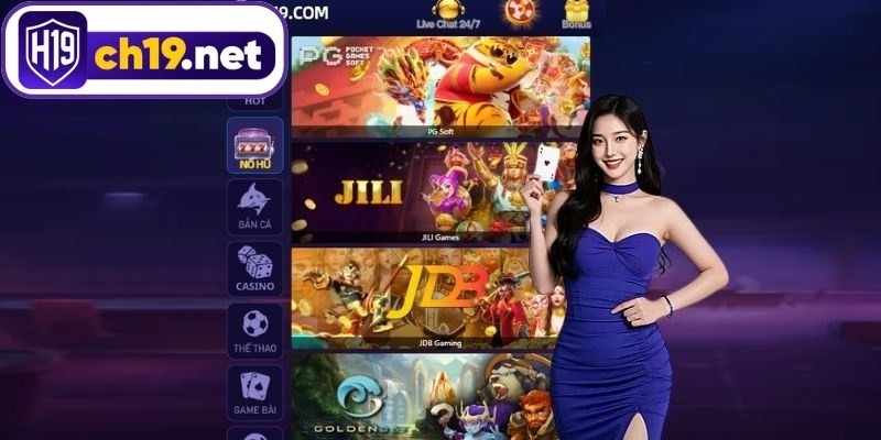 Những sản phẩm giải trí đẳng cấp của website